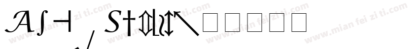 Asap Symbol字体转换